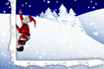 Santa Climbing on Your Screen!