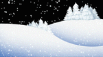 Snowy Hill Snowman - Alert